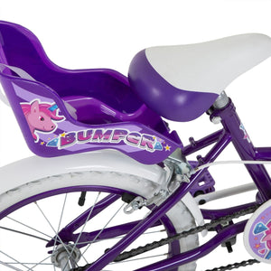 Kids Bike 18” Bumper Sparkle - Purple