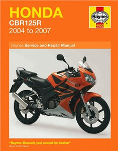Honda CBR125R Haynes Service Manual '04-'07