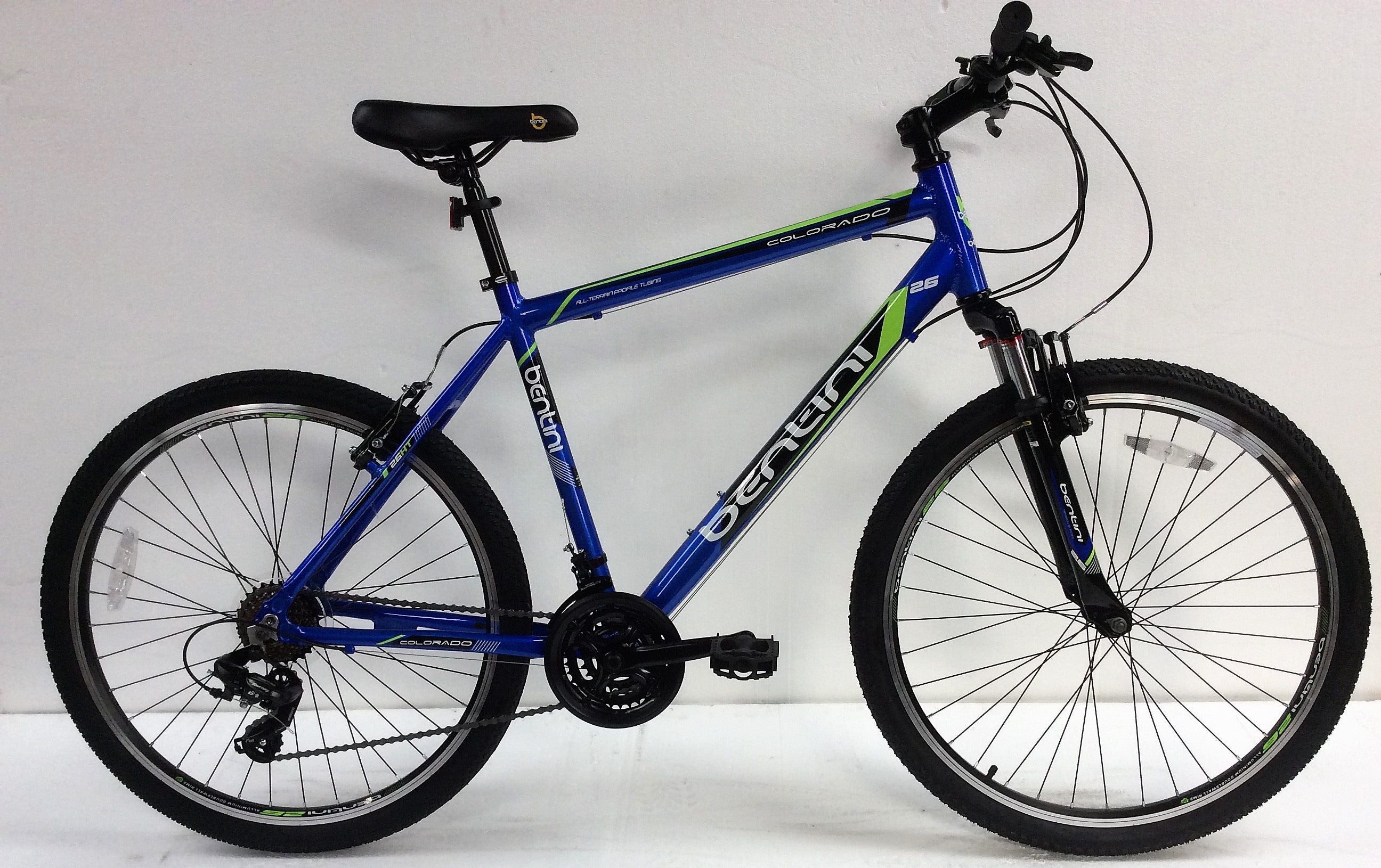 Gents Mountain Bike 26 Bentini Colorado Alloy Frame Front