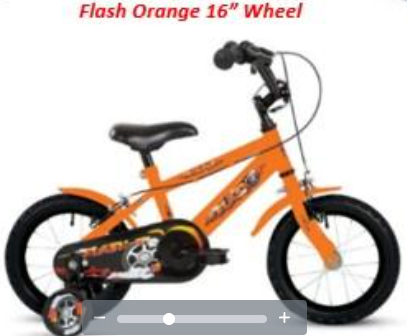 Kids Bike 16” Bumper Flash