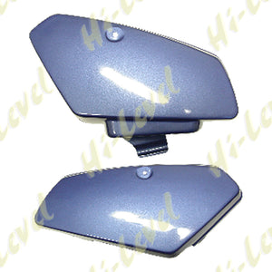 Side Covers/Panels to suit Honda Cub C90 models 1984 to '03 (Blue)
