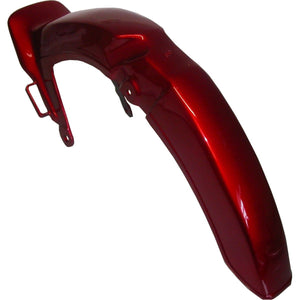 Front Mudguard to suit Honda C50/70/90  12v Square Headlight Models - Red