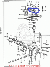 Load image into Gallery viewer, Fuel Tap Seal to suit Honda C50/70  6v Downdraft Carb