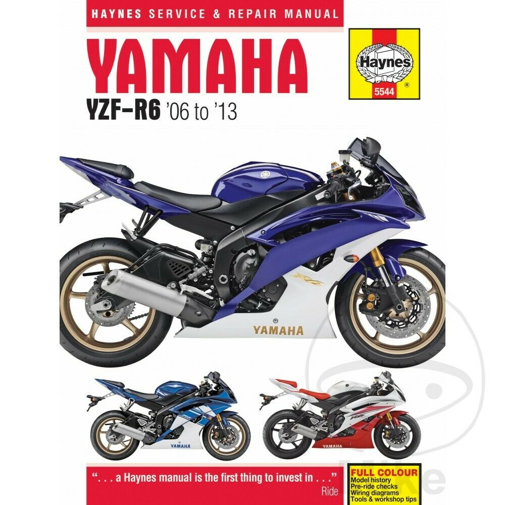 Yamaha YZF-R6 ('06-'13) Haynes Service Manual